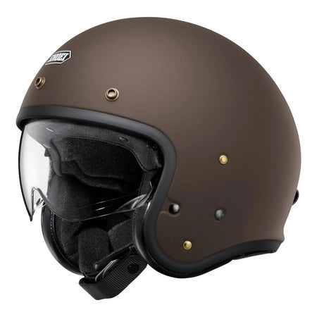 Motorcycle helmet SHOEI J.O 2 MATT BROWN brown FREEBIES Model J.O 2