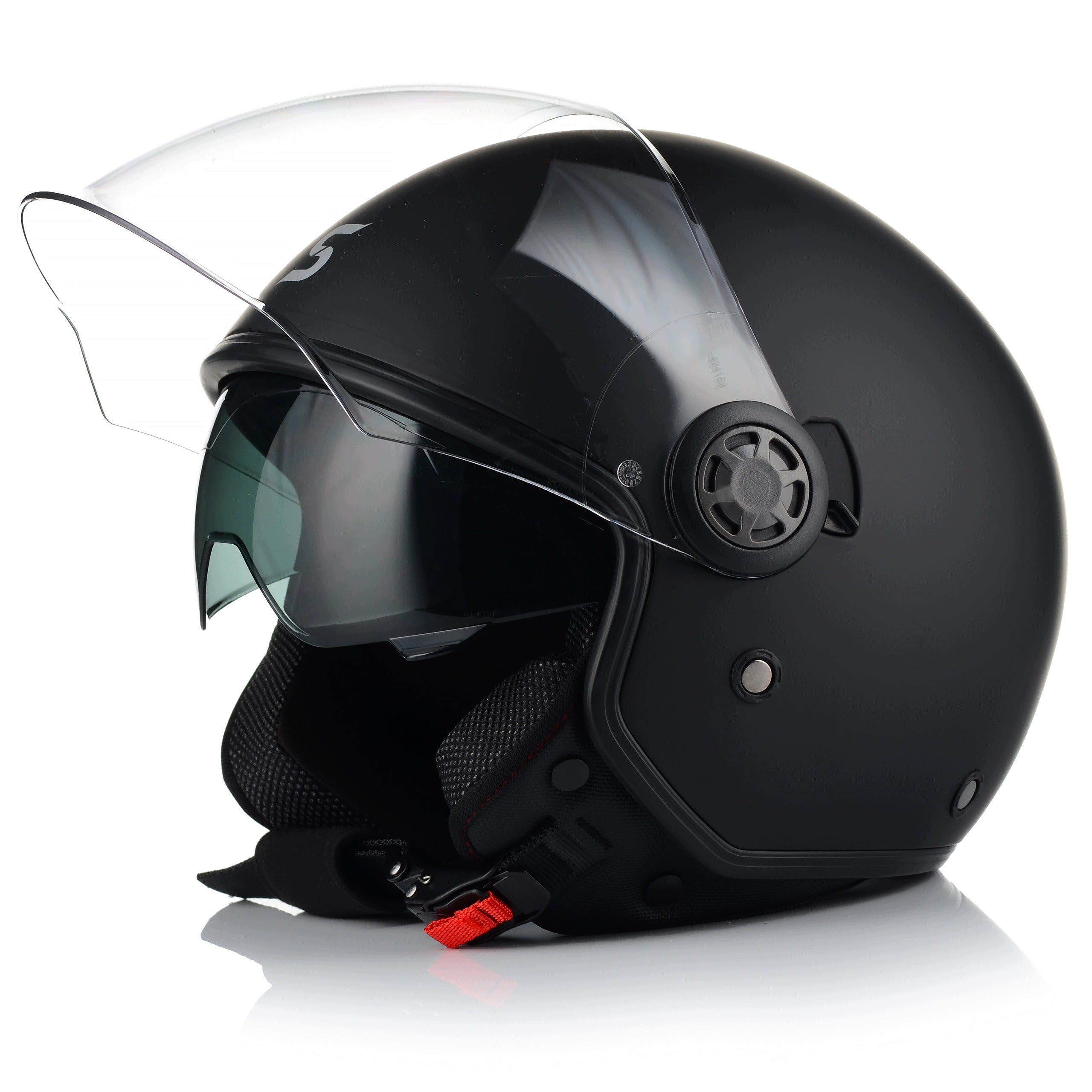 Motorcycle helmet SKA-P 1SHA open scooter chopper light 1250g. + BLENDA Packaging status original