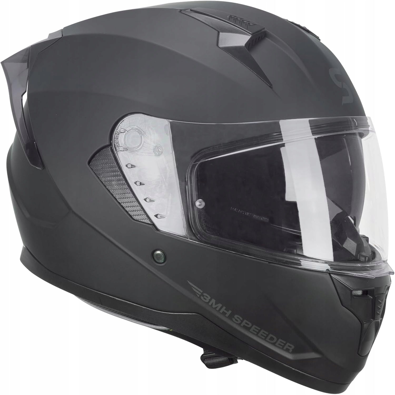 Motorcycle helmet SKA-P 3MHA black integral mat ECE R22-06 M Manufacturer SKA-P