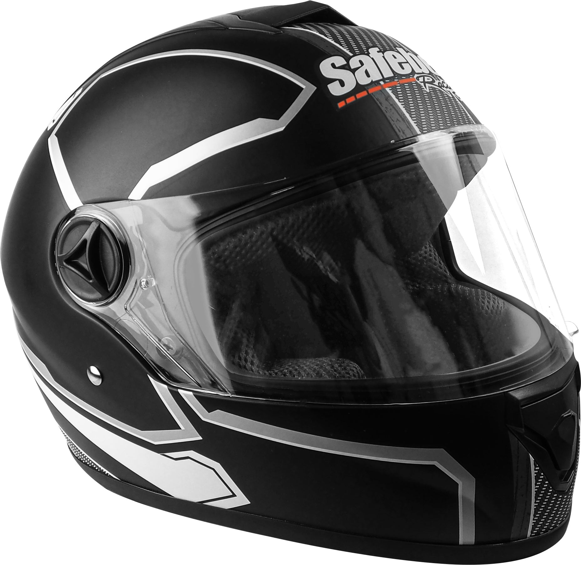 Motorcycle helmet Safebet HF-112 r. XXL black and white Manufacturer's catalog number ROY27616