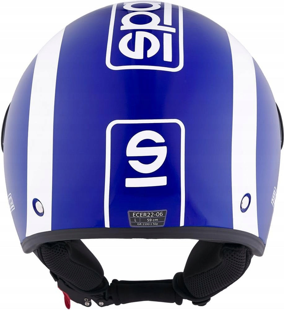 Motorcycle helmet Sparco Riders SP601 Demi-Jet ECE Demi-Jet with visor r.M Packaging status original
