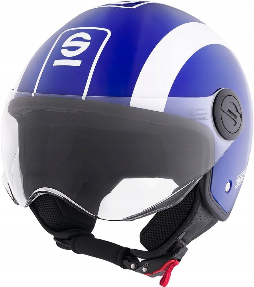 Motorcycle helmet Sparco Riders SP601 Demi-Jet ECE Demi-Jet with visor r.M Size M