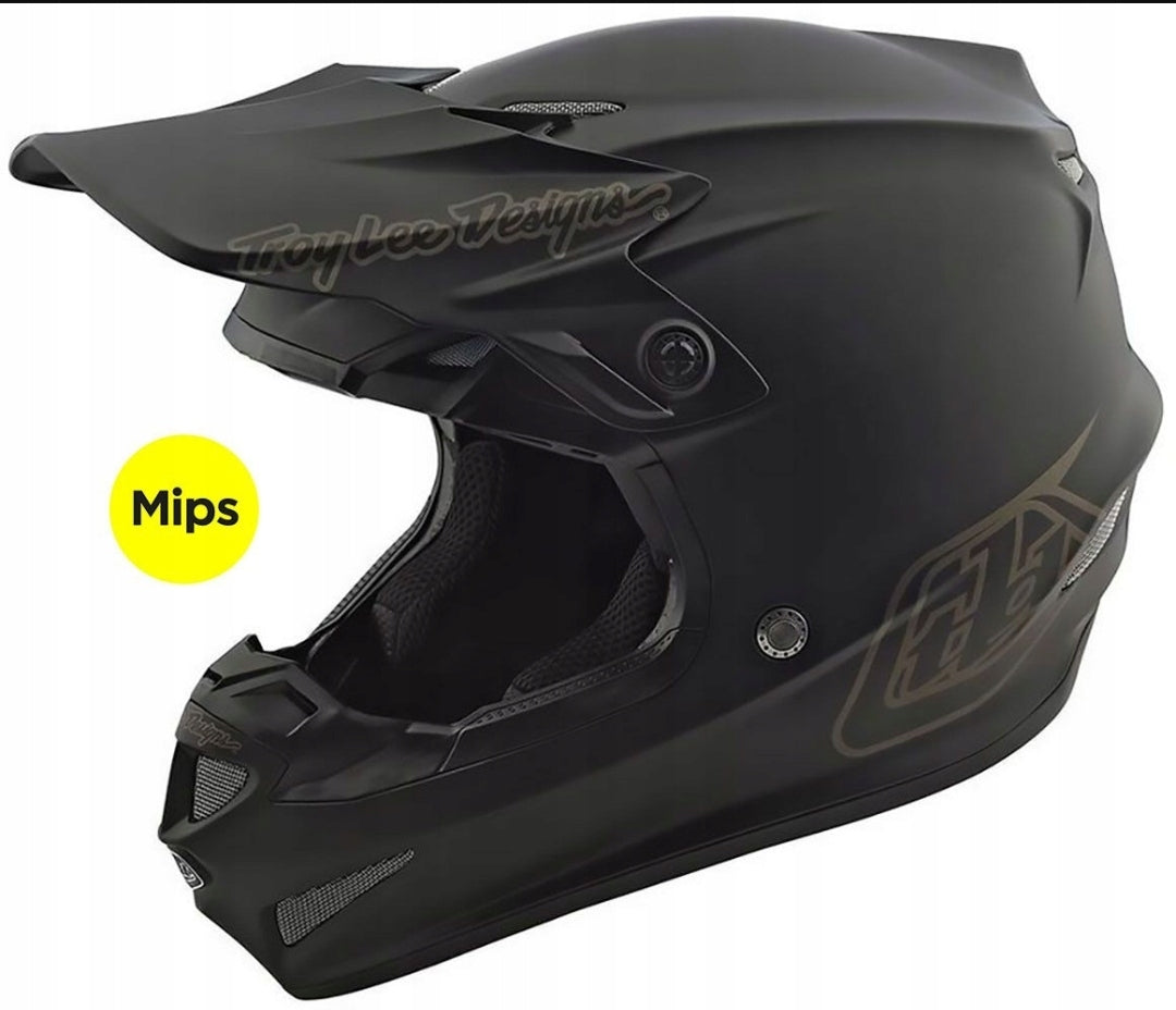 Motorcycle helmet Troy Lee Designs SE4 black L 58-59cm cross quad scooter