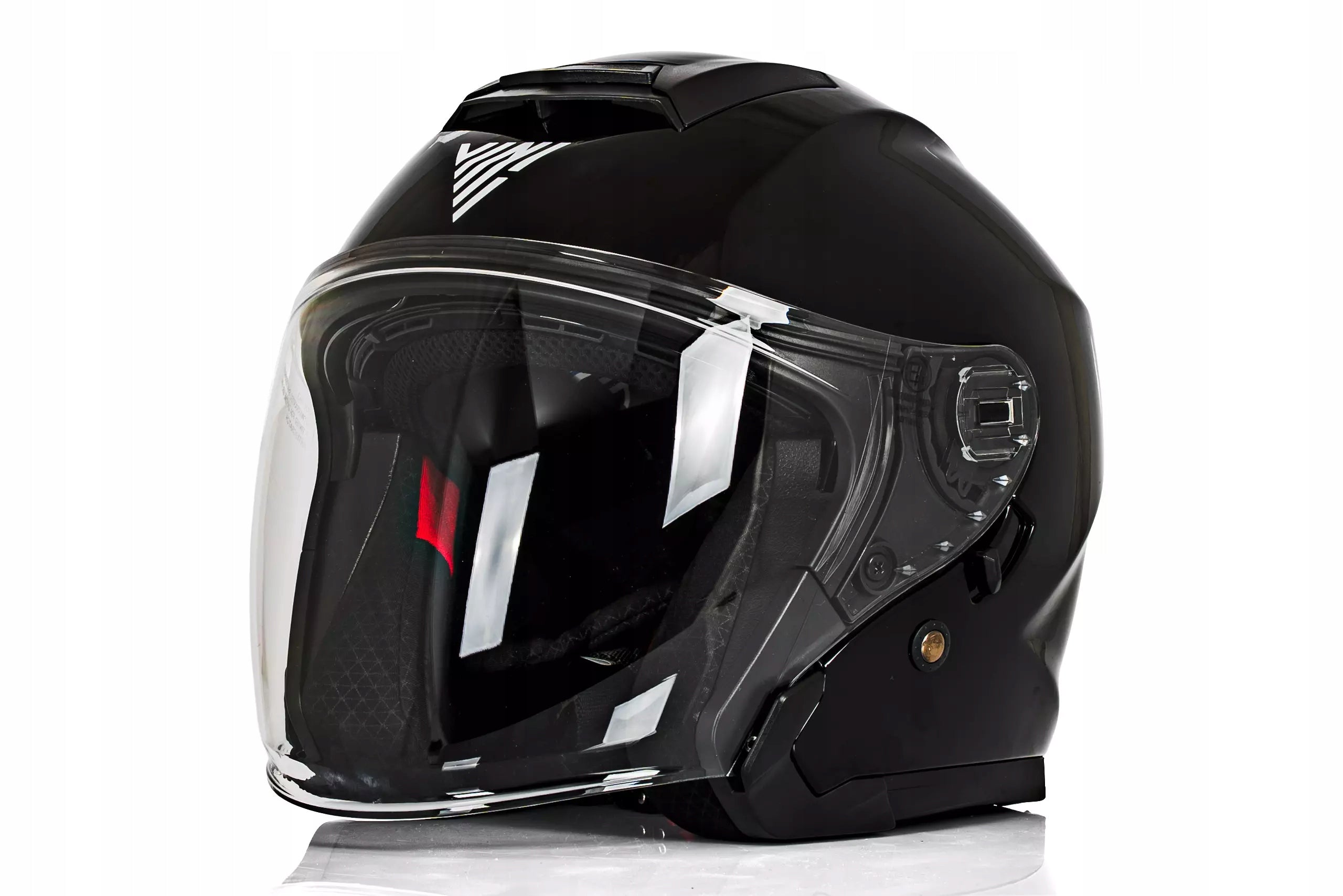 -Motorcycle helmet Vini Corse Evo black XXL 63-64 cm chopper cruiser jet Packaging status original