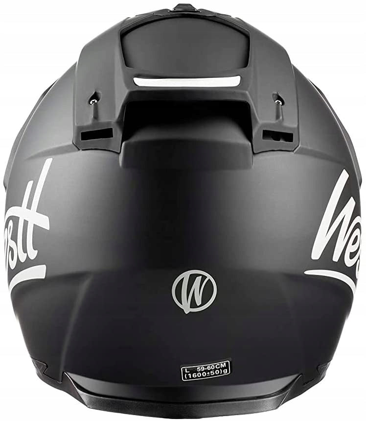 Motorcycle helmet WESTT Cross X size S 55-56 cm Double glazing For scooter Manufacturer Westt