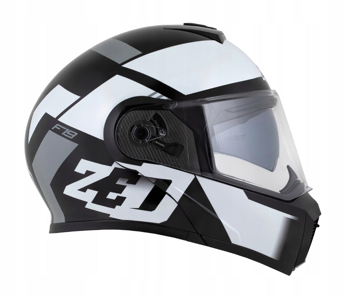 Motorcycle helmet ZED F19 XS 53-54 blenda antifog glass under intercom ECE2206 EAN (GTIN) 5902600800354