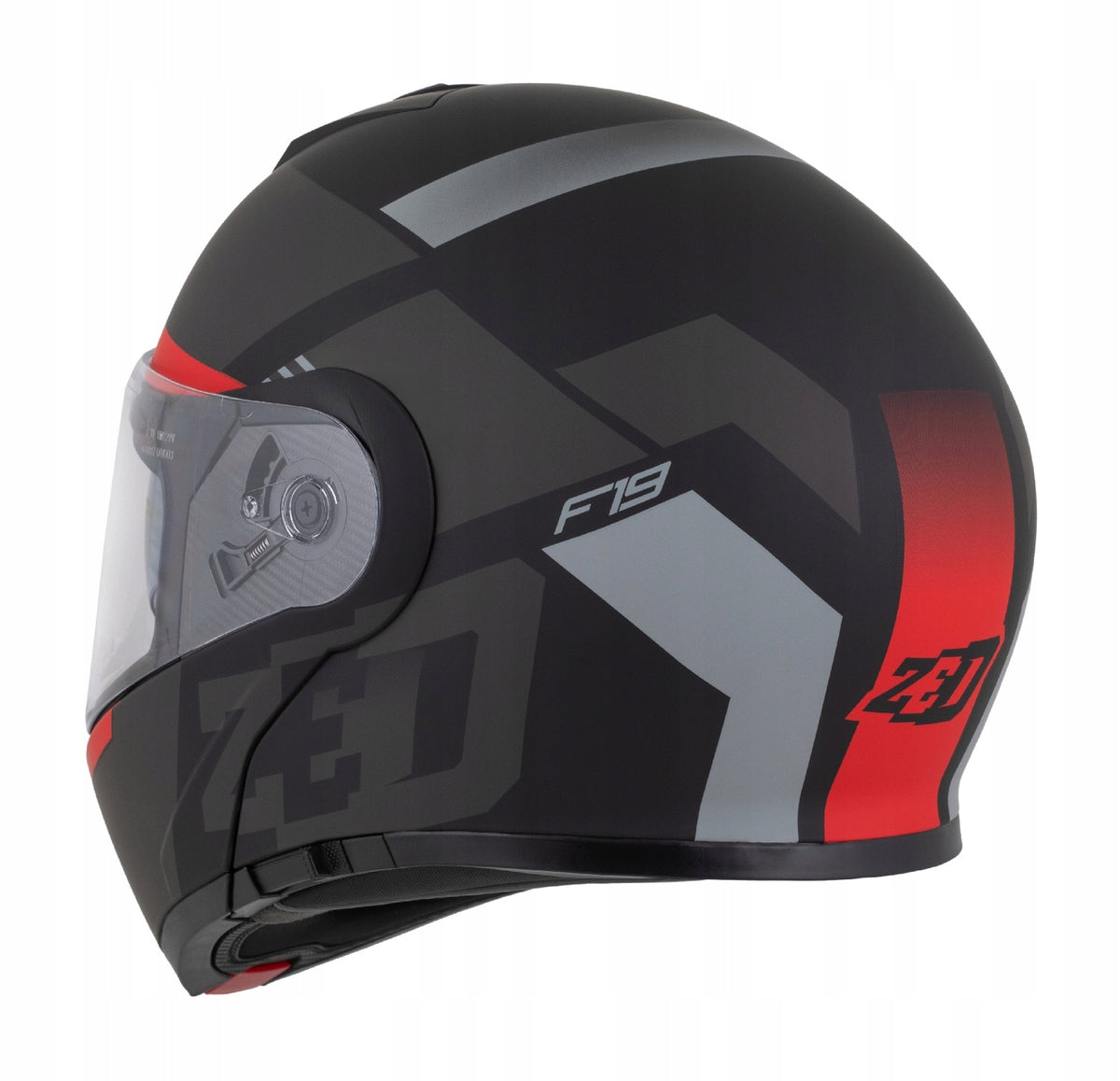 Motorcycle helmet ZED F19 XS 53 – 54 blenda antifog glass under intercom ECE2206 Manufacturer's catalog number M140-2394-XS szczekowy