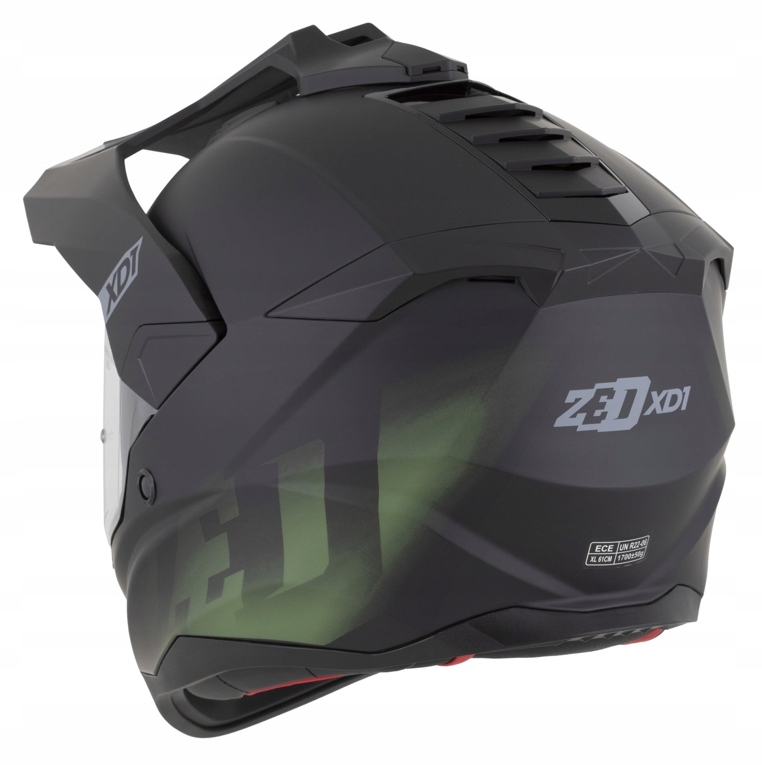 Motorcycle helmet ZED XD1 enduro cross quad glass visor anti-fog XS 53-54cm Packaging status original