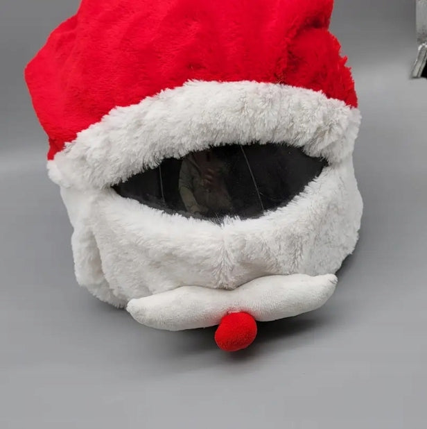 Motorcycle helmet cover Santa Claus hat helmet scooter Manufacturer's catalog number B0DL5YHZVW