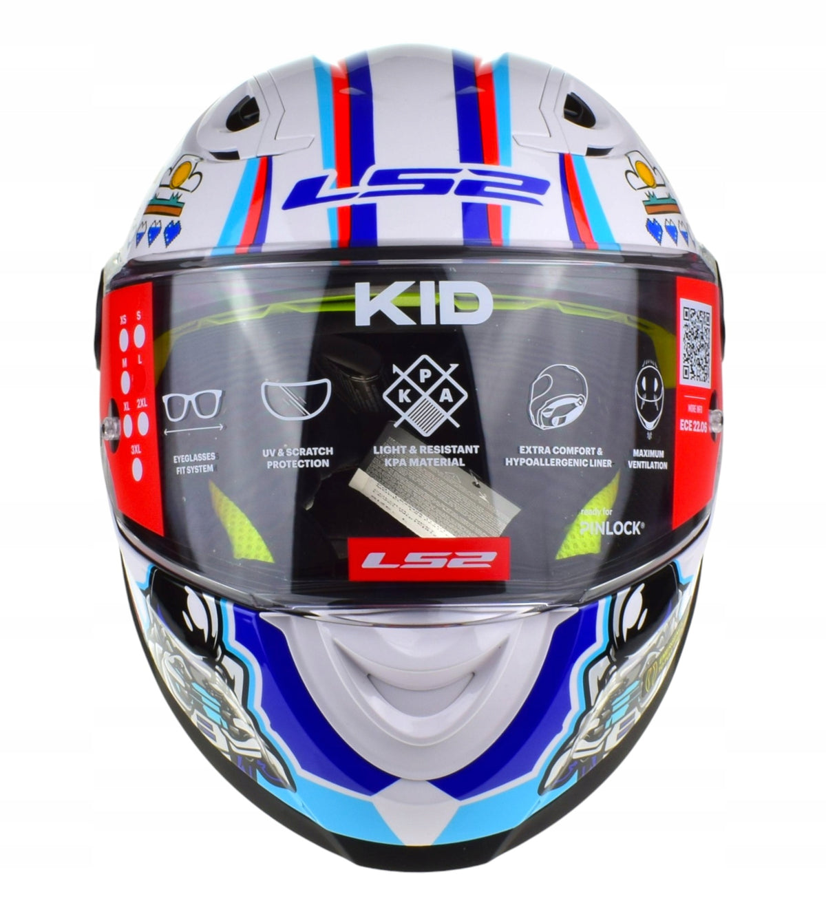 Motorcycle helmet for children LS2 FF812 KID NEXT LEVEL size. S Manufacturer's catalog number MF32875