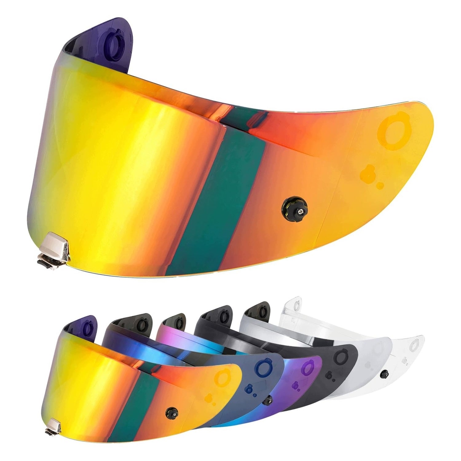 Motorcycle helmet glass compatible with RPHA 70 / RPHA 11 / HJ-26