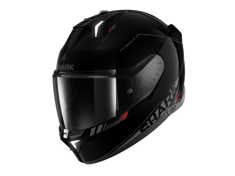 Motorcycle helmet integral SHARK SKWAL i3 BLANK SP glossy/black M
