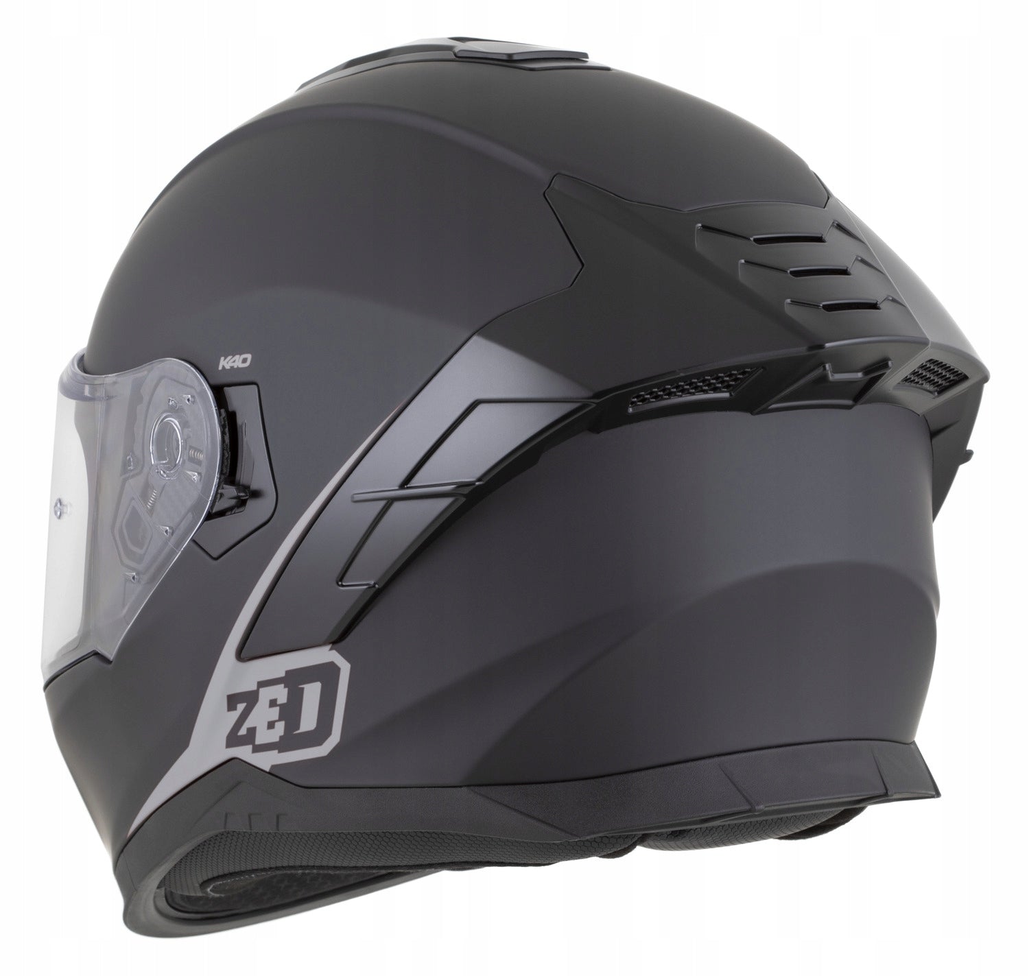 Motorcycle helmet integral ZED K40 blenda antifog ECE22.06 under intercom XS Packaging status original