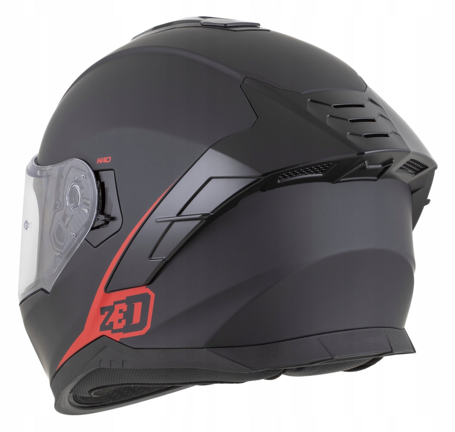 Motorcycle helmet integral ZED K40 blenda antifog ECE22-06 under intercom XS Packaging status original