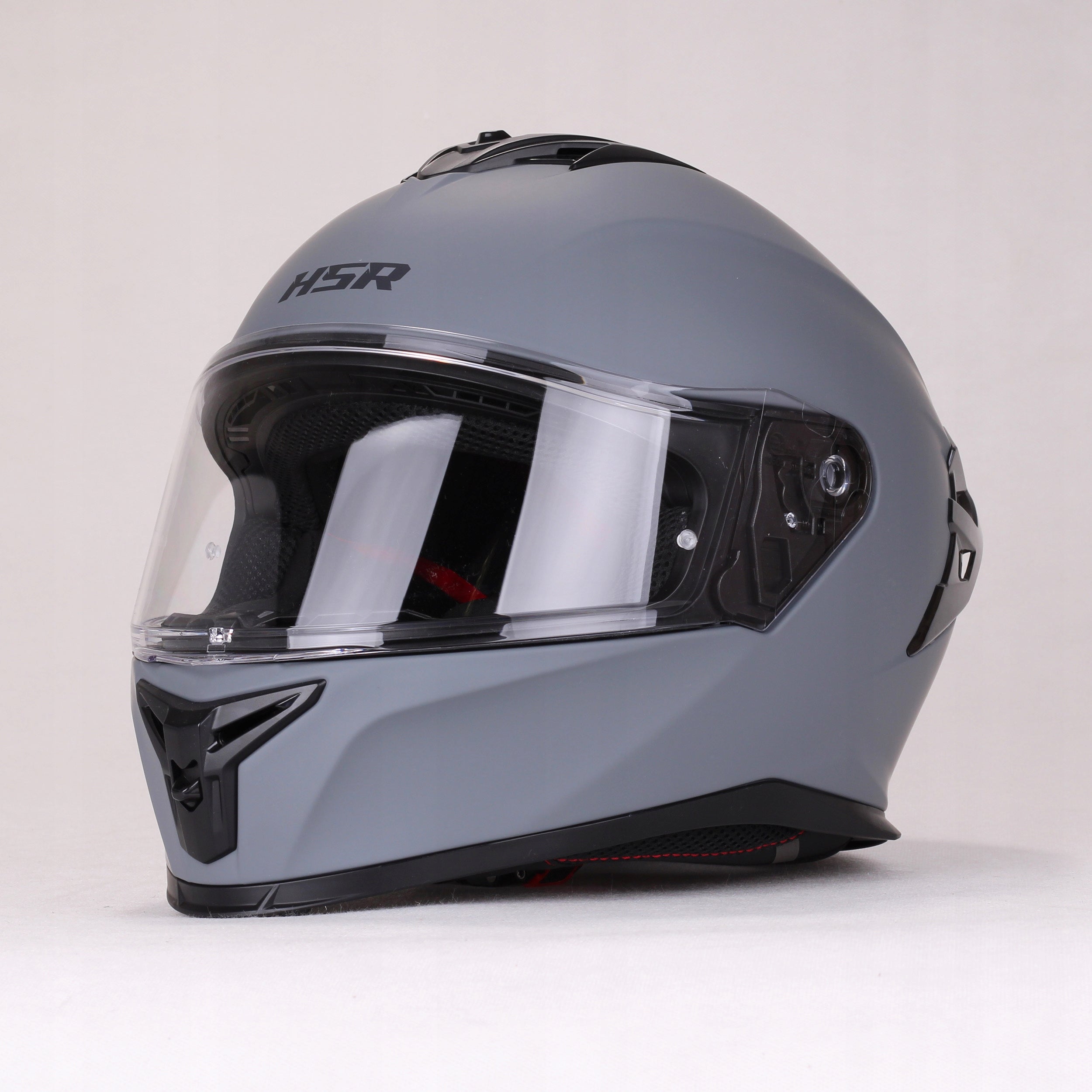 Motorcycle helmet integral for motorcycle HSR HS986 grey fast under Pinlock Manufacturer's catalog number HSR-HS986-07/M