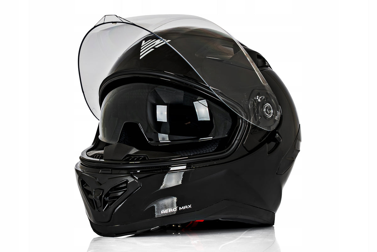 Motorcycle helmet integral with blend VINI Aero Max black gloss M 57-58 cm Manufacturer no brand