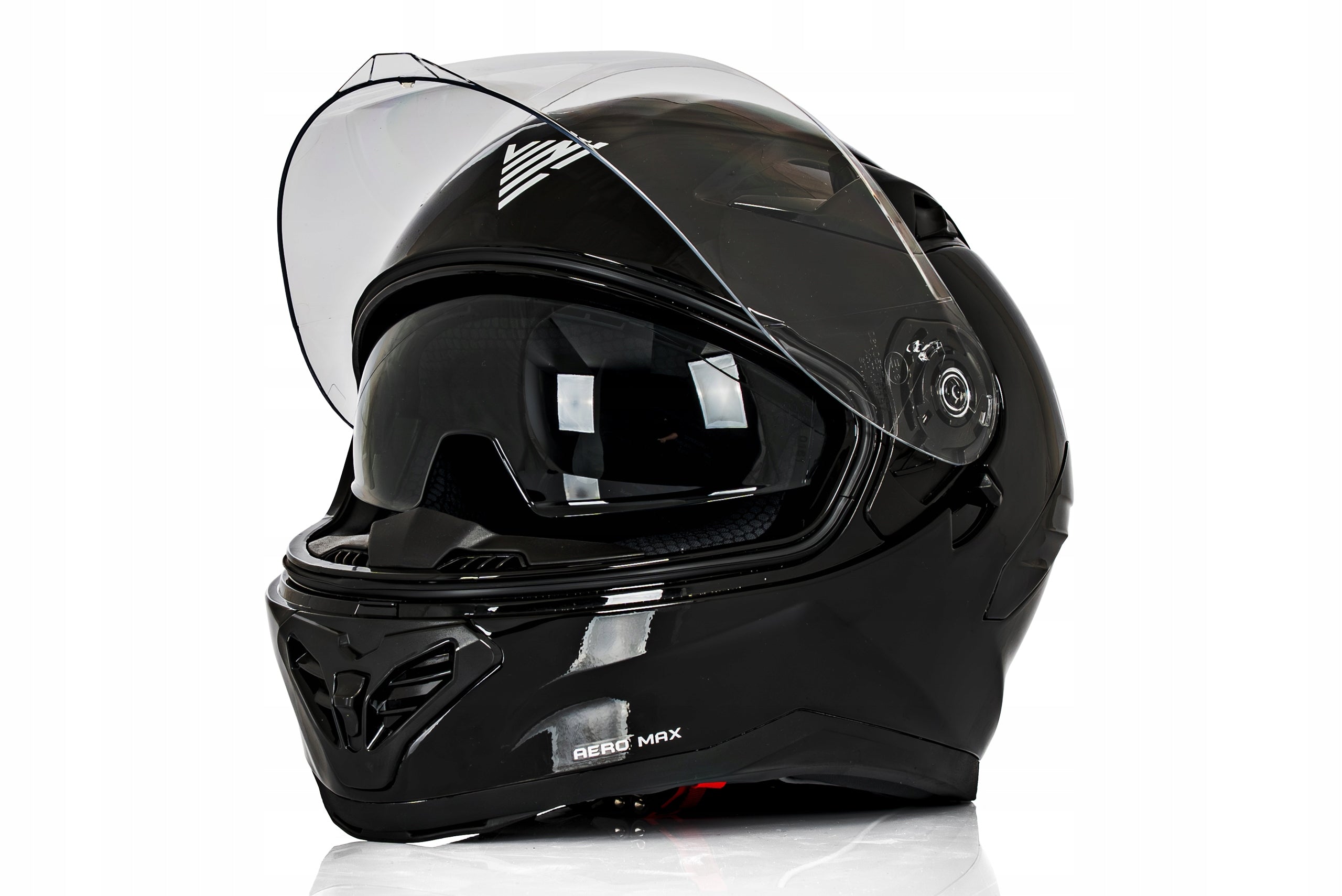 Motorcycle helmet integral with blend VINI Aero Max black gloss M 57-58 cm Manufacturer no brand