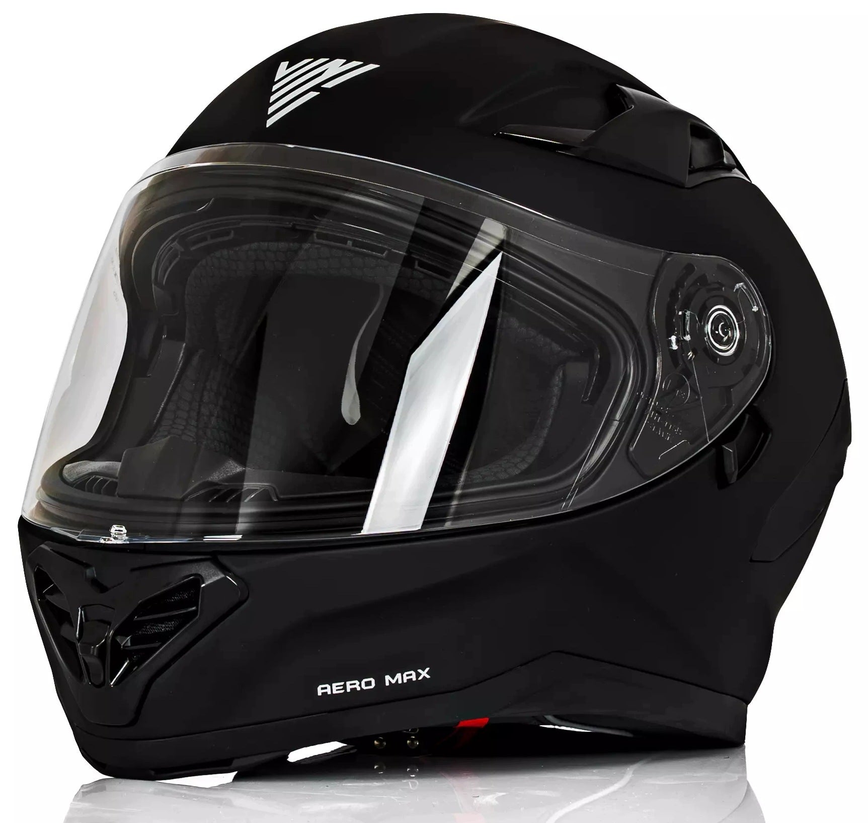 Motorcycle helmet integral with blend VINI Aero Max black matt XL 61-62cm