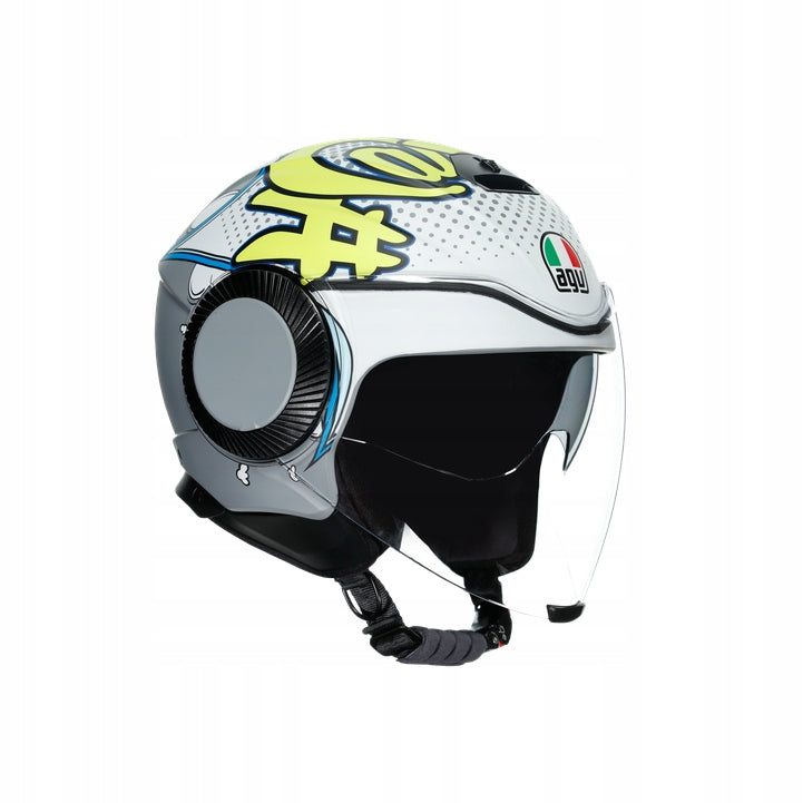 Motorcycle helmet open AGV Orbyt Sunset XS