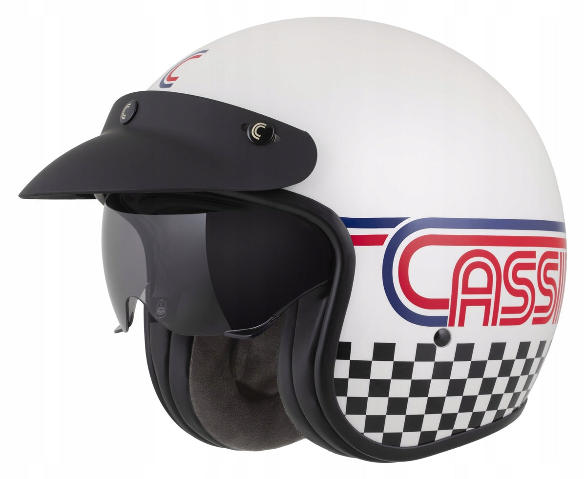 Motorcycle helmet open Cassida Oxygen M 57-58 blend with visor ECE 22-06 Packaging status original