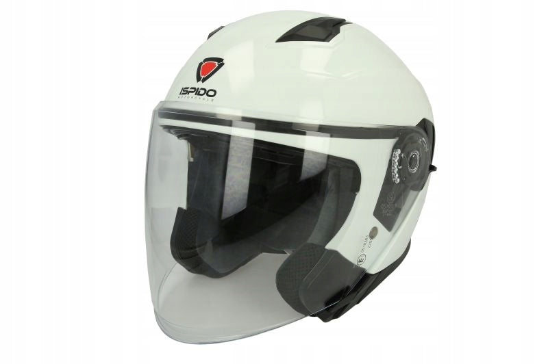 Motorcycle helmet open ISPIDO TOUCAN white size XL