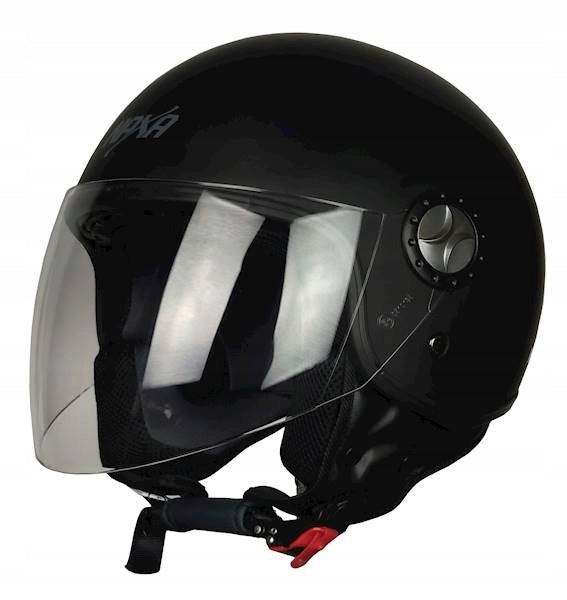 Motorcycle helmet open Naxa S22/black mat M