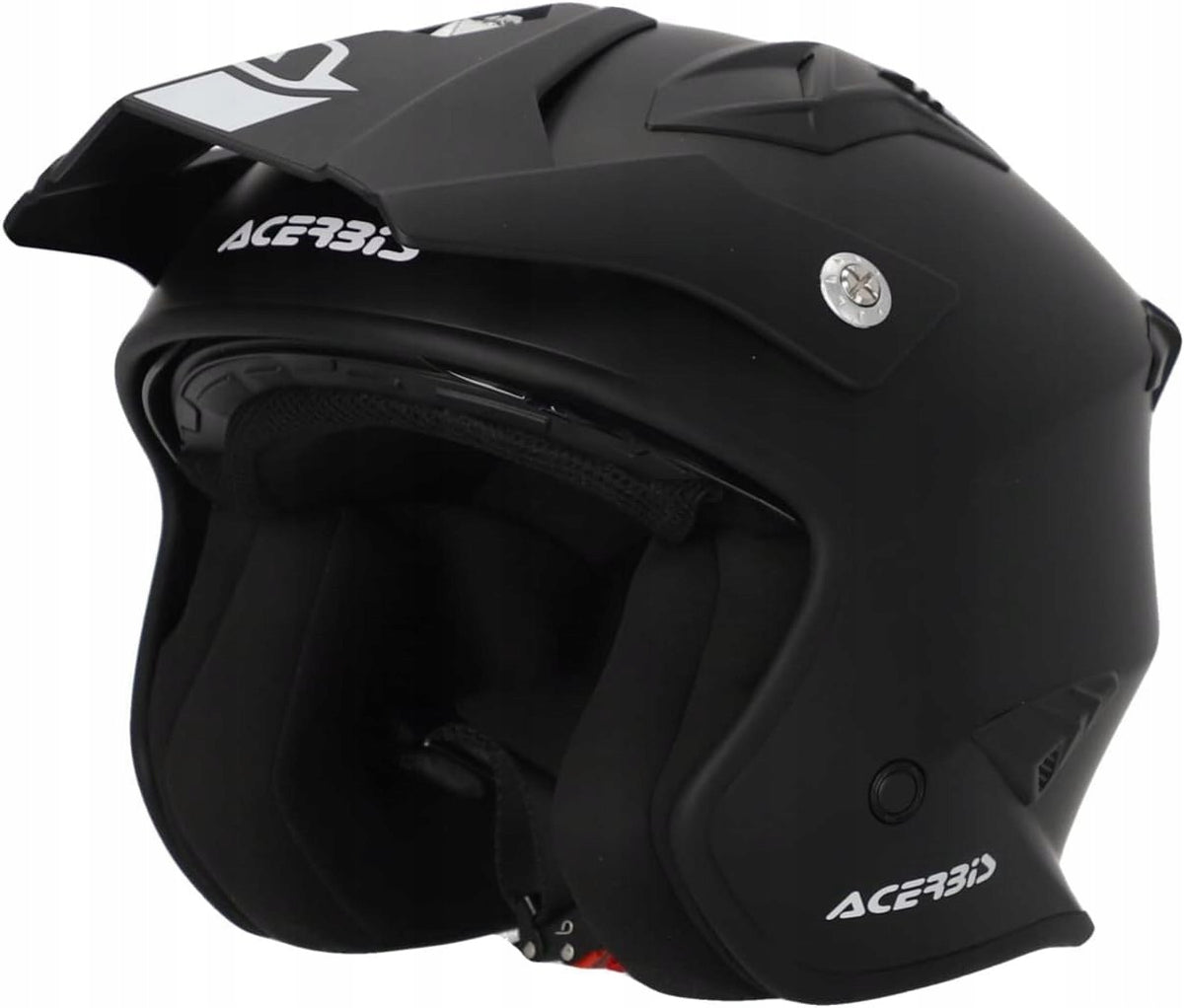 Motorcycle helmet open jet Acerbis Aria L 59-60 ECE 22.06 black mat Manufacturer's catalog number 0025055.091.066