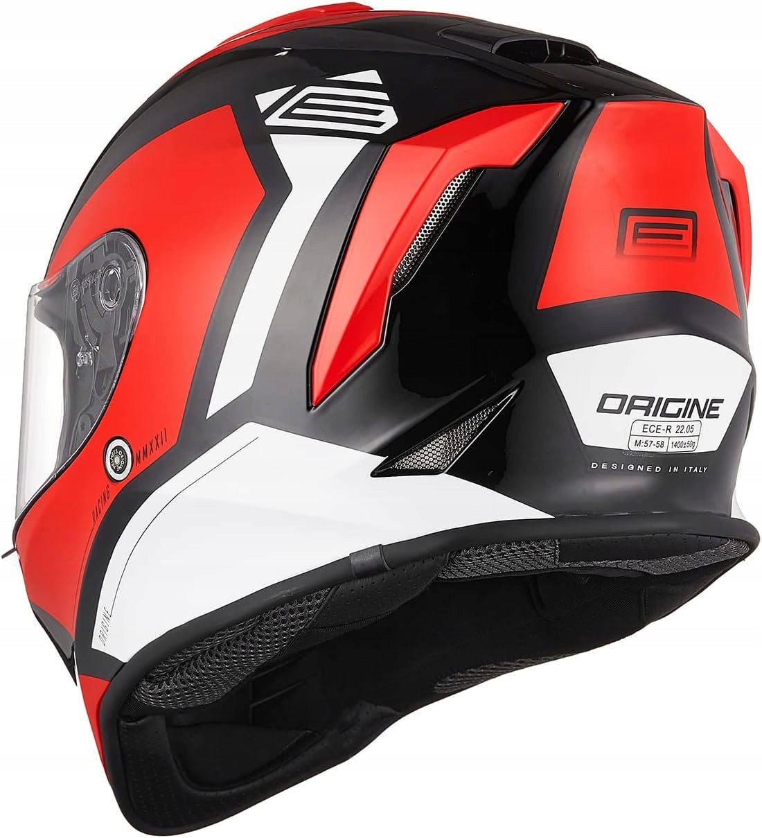Motorcycle helmet red r L Manufacturer Origine
