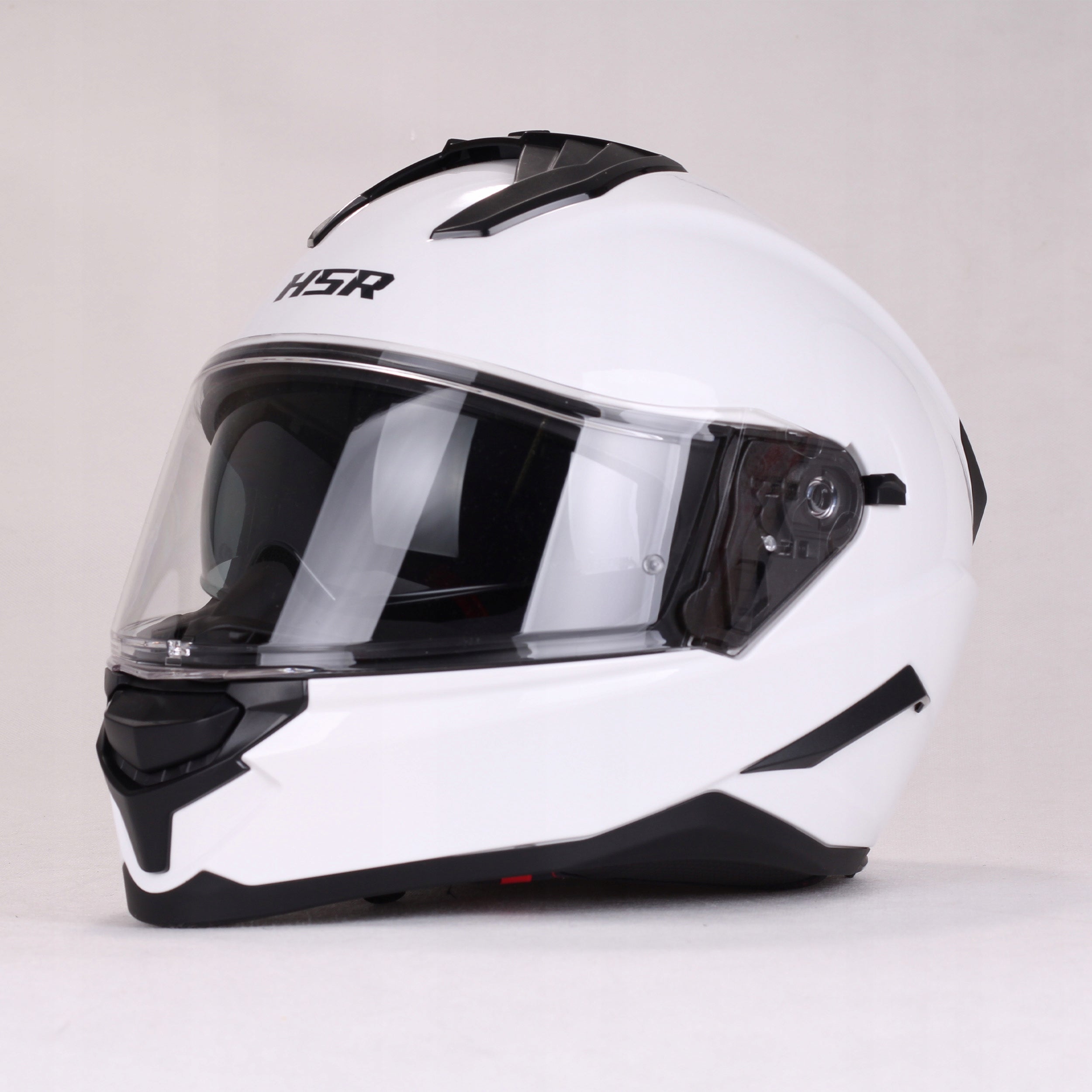 Motorcycle helmet scooter HSR HS983 white gloss blend under System Pinlock 22.06 Manufacturer's catalog number HSR-HS983-02/L