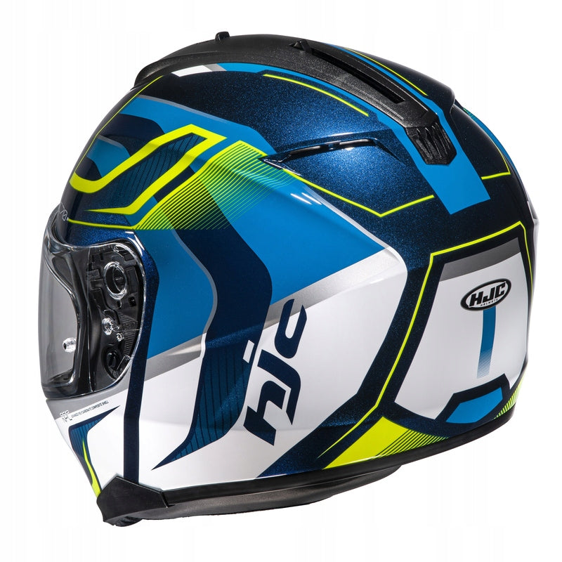 Motorcycle helmet with visor HJC C70 LANTIC BLUE L Manufacturer's catalog number C70_LAN-MC3H_L