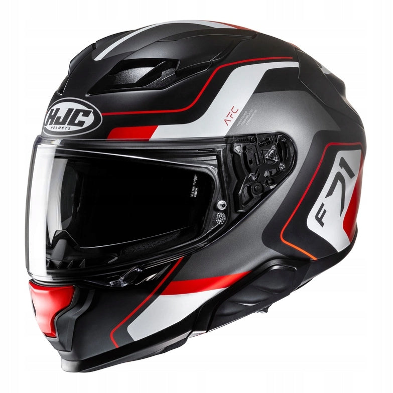 Motorcycle integral helmet HJC F71 ARCAN RED r. L DD clasp FREEBIES Manufacturer's catalog number F71