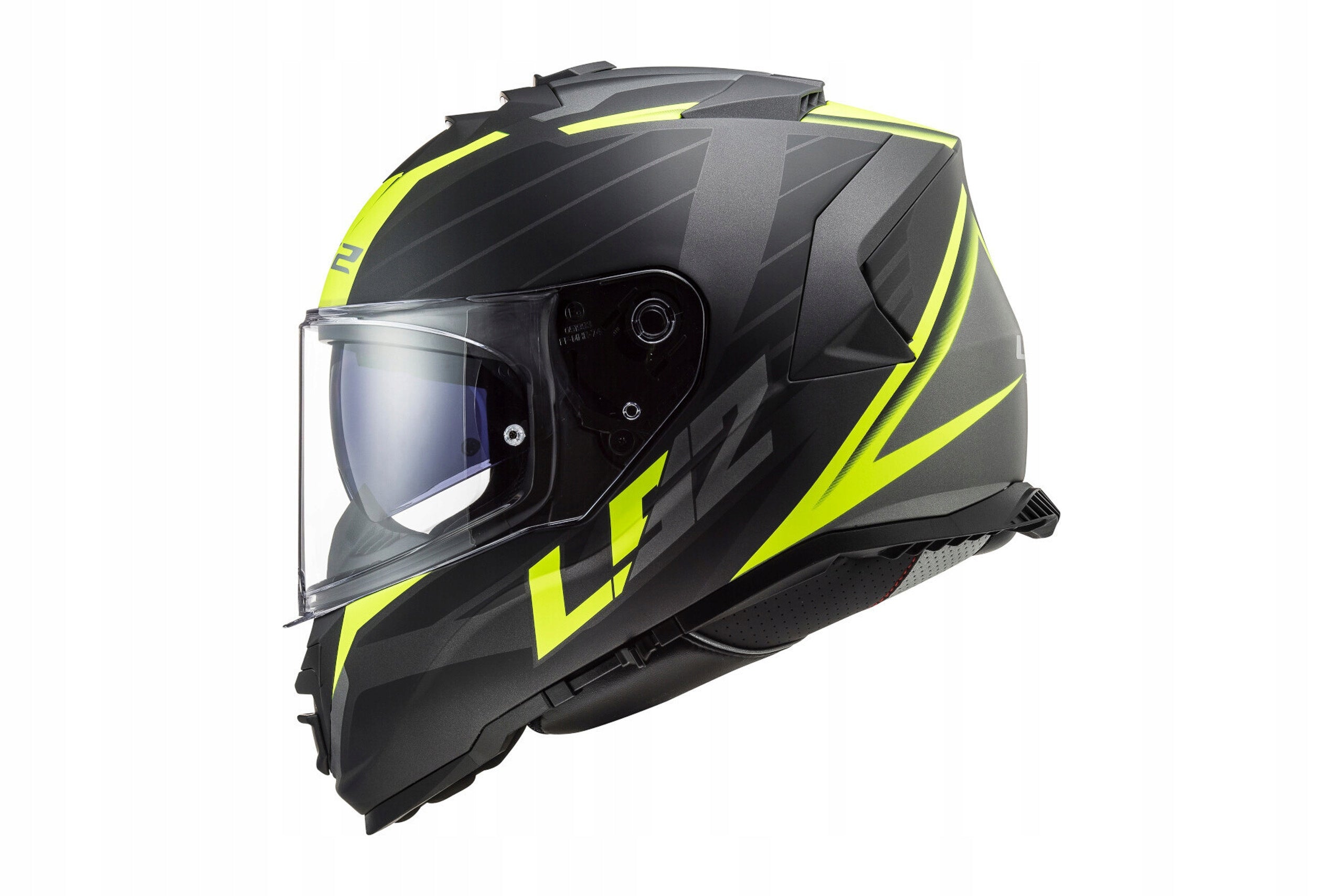Motorcycle integral helmet LS2 FF800 STORM II NERVE M.BL. H-V YEL -06 S Manufacturer's catalog number AK1680020603