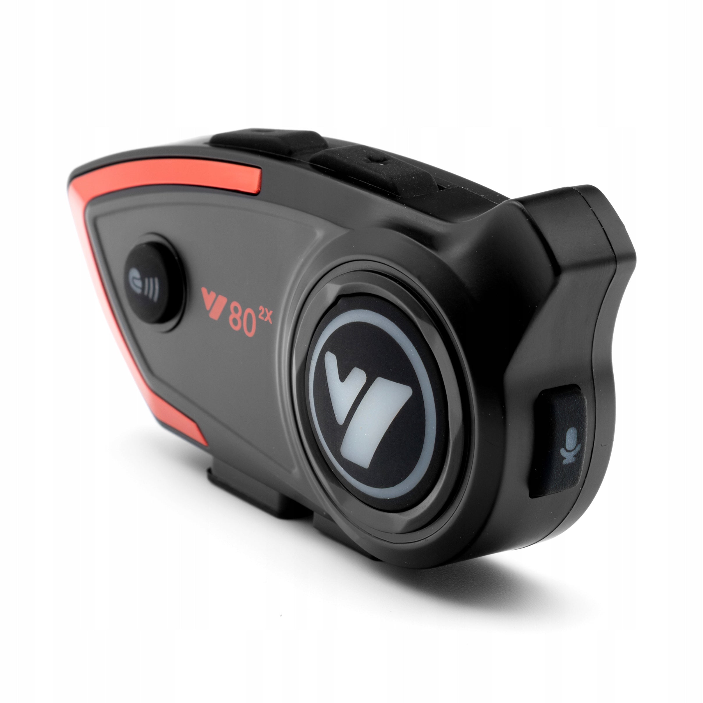 Motorcycle intercom HORN V80 set 2× Bluetooth 5.3 Polish assistant 1000m Packaging status original