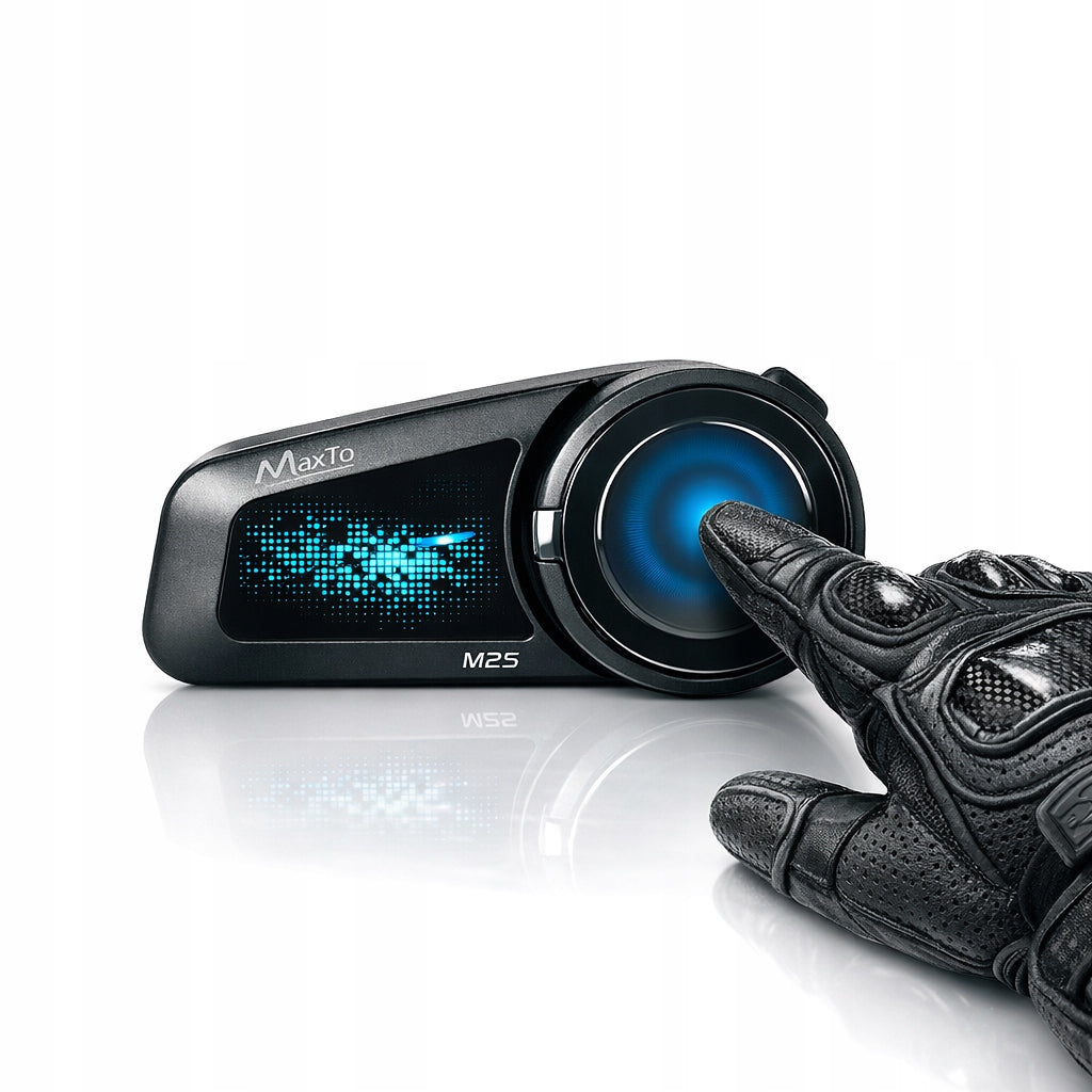 Motorcycle intercom MAXTO M2S Bluetooth – up to 6 people-automatic mesh Manufacturer's catalog number M2S