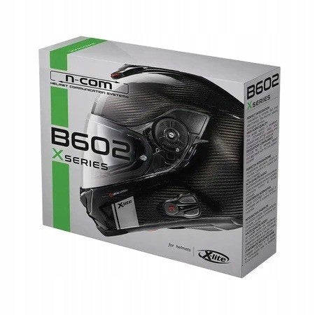Motorcycle intercom NOLAN N-COM B602 X for helmets NOLAN, set for 1 helmet