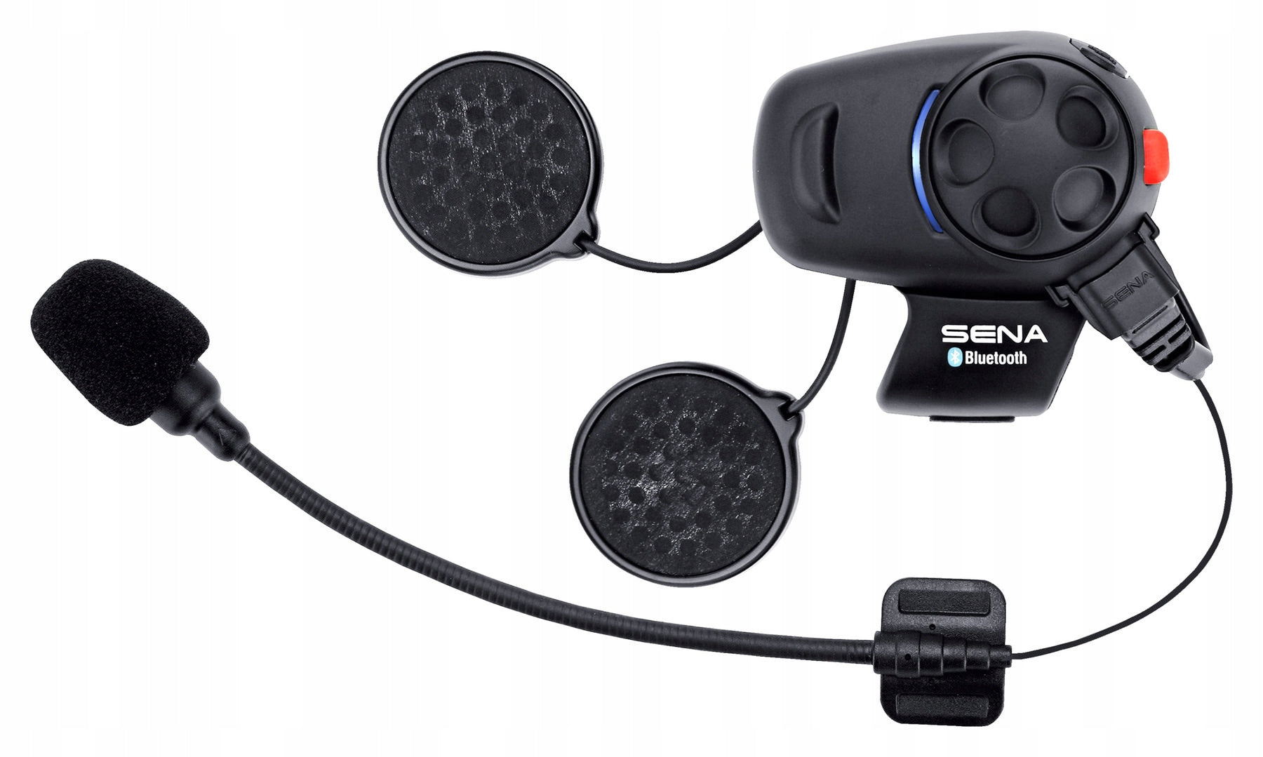 Motorcycle intercom sena SMH5-10 bluetooth up to 400M microphone set