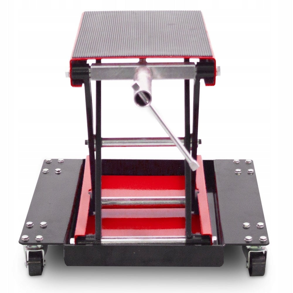 Motorcycle jack 500 kg Bituxx roller workshop lift Brand Bituxx
