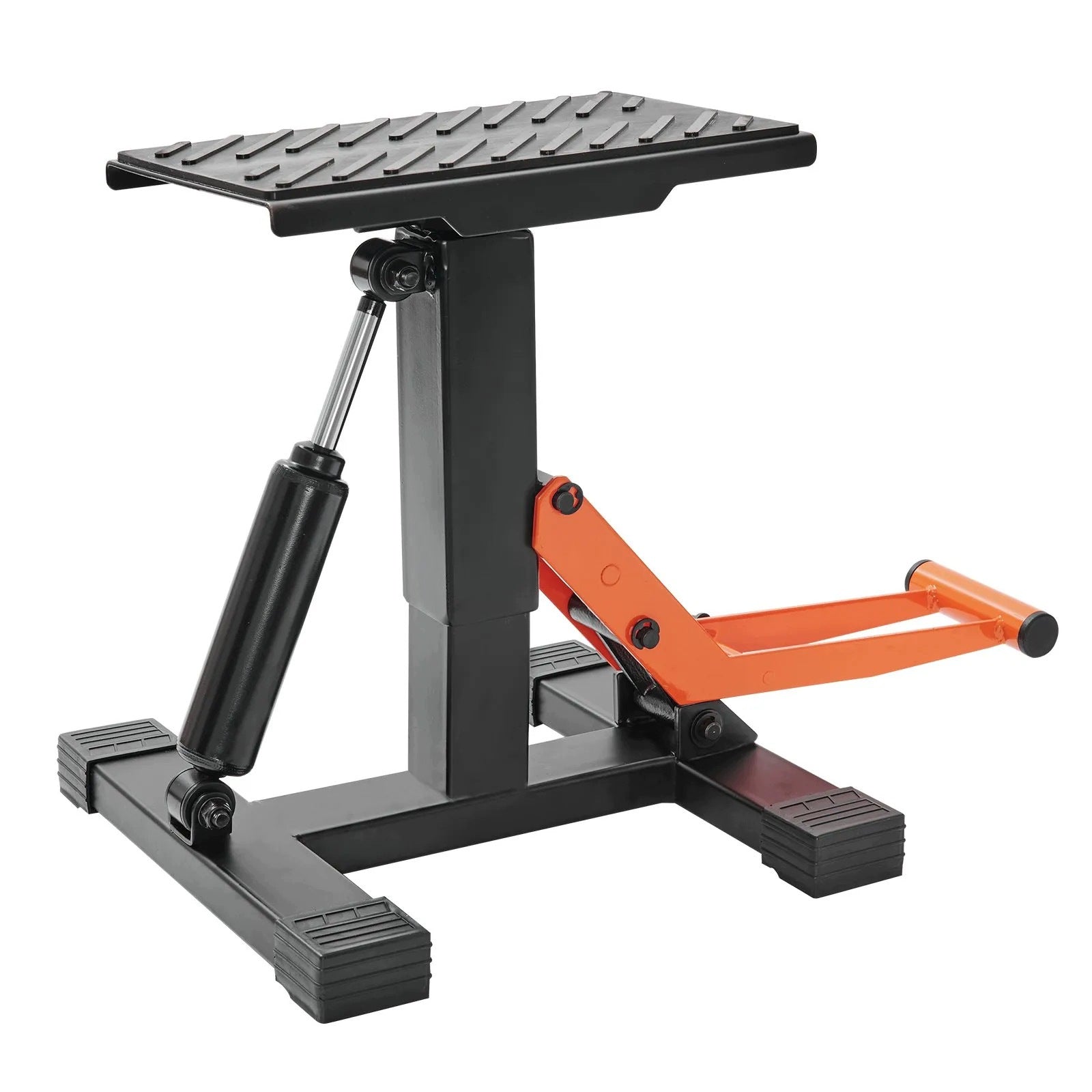 Motorcycle lift 200kg strong black hydraulic 255-460mm repair