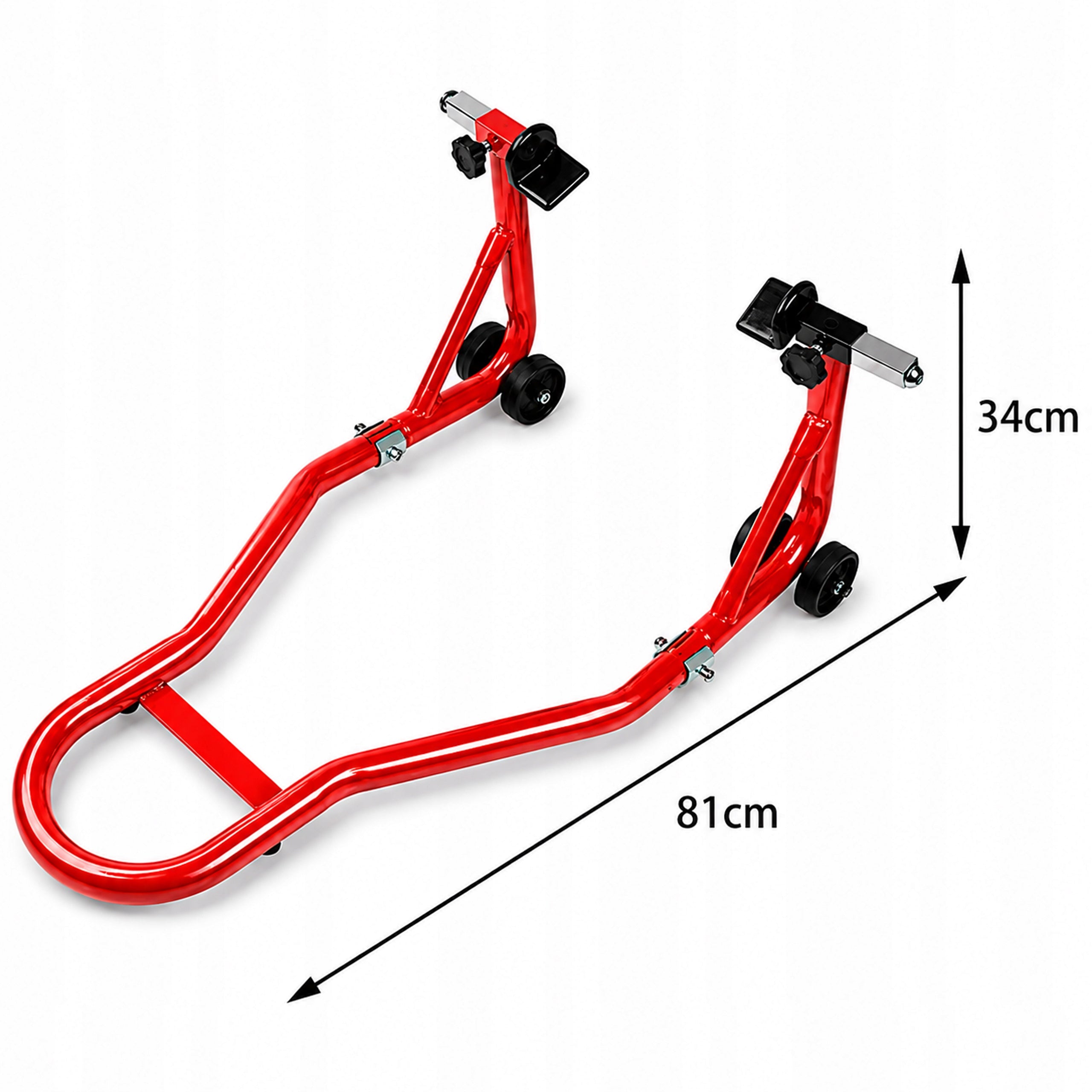 Motorcycle lift stand rear front 450kg service stand for motorbike Manufacturer code stojak motocyklowy solidny wytrzymały