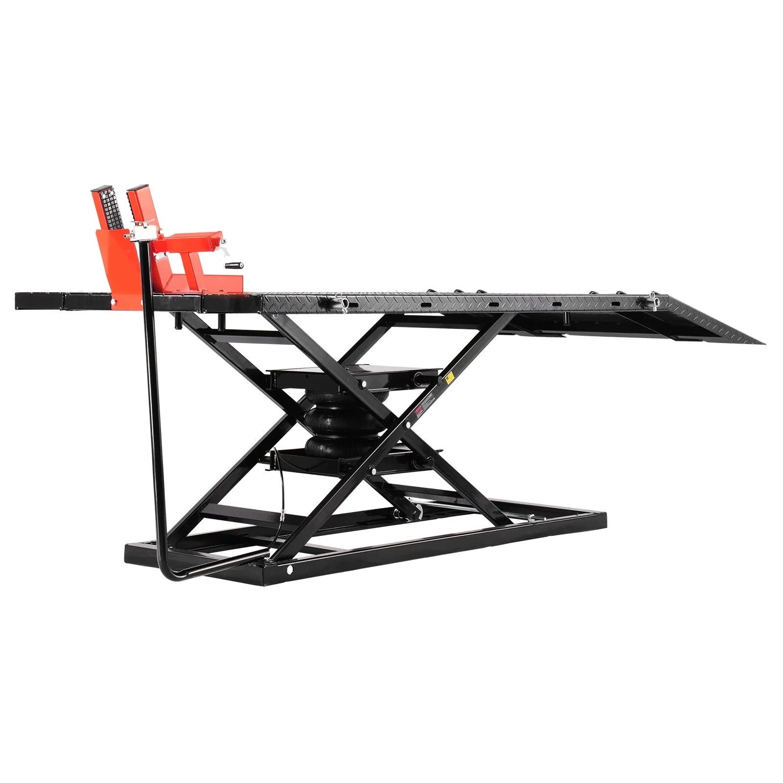 Motorcycle lift strong pneumatic structure range 178 - 940 mm