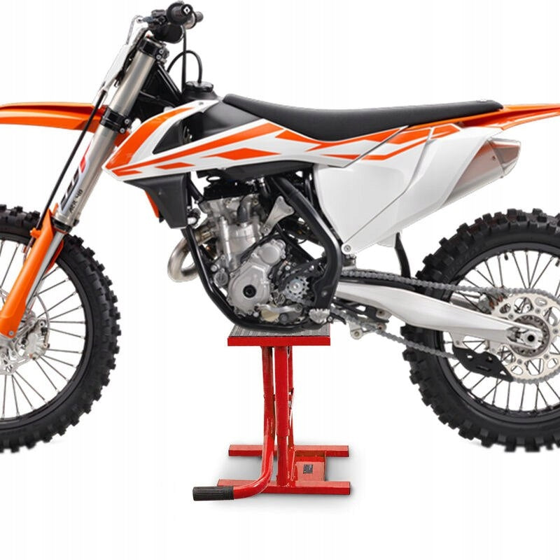 Motorcycle lift up to 150kg height adjustment color red st Manufacturer Bituxx