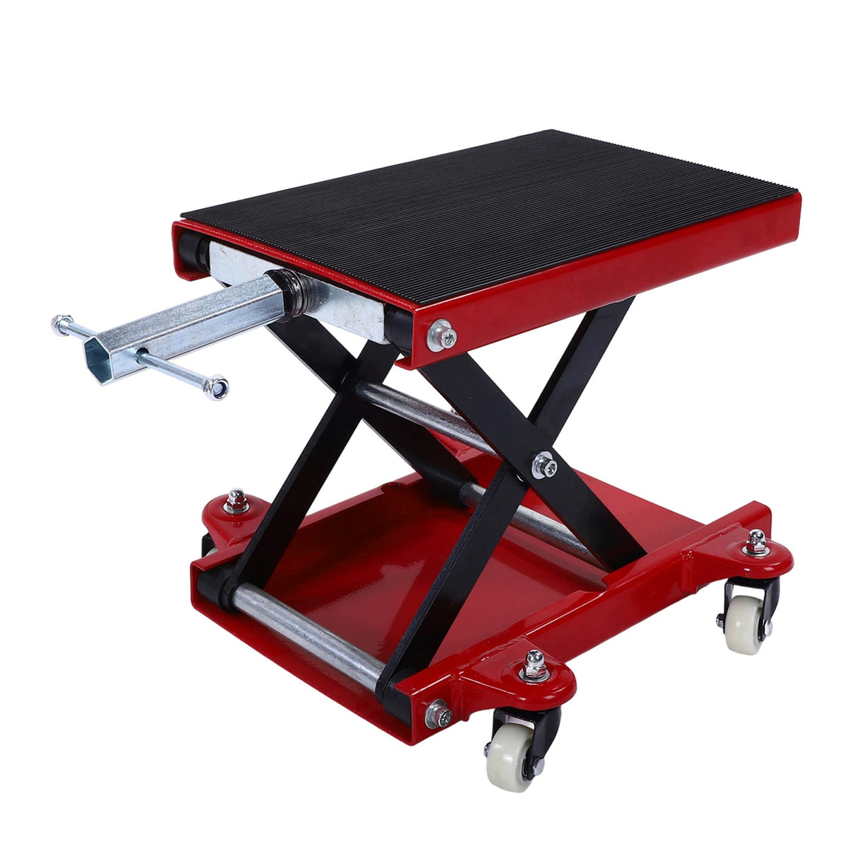 Motorcycle lift with 4 koami hand crank wide platform CH Manufacturer code AG260812018321