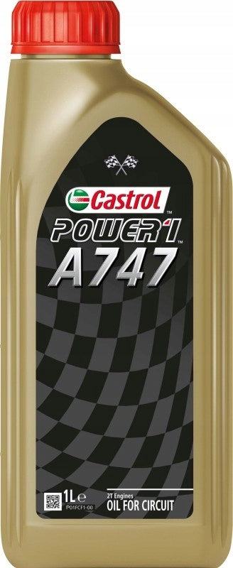 Motorcycle oil CASTROL A747 1L POWER 1 A747 Racing 2T