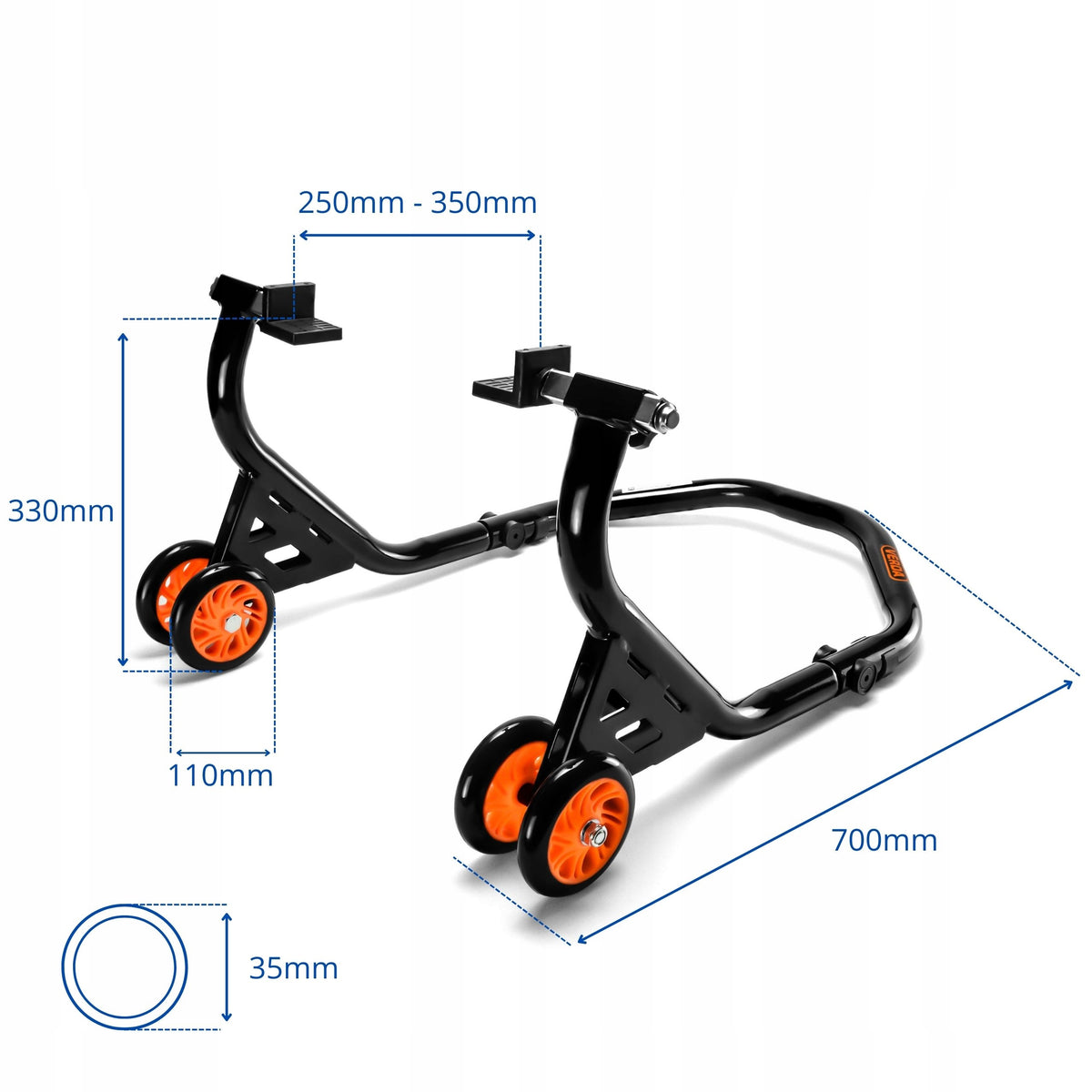 Motorcycle rear swing arm lift L VERDA PREMIUM Packaging status original