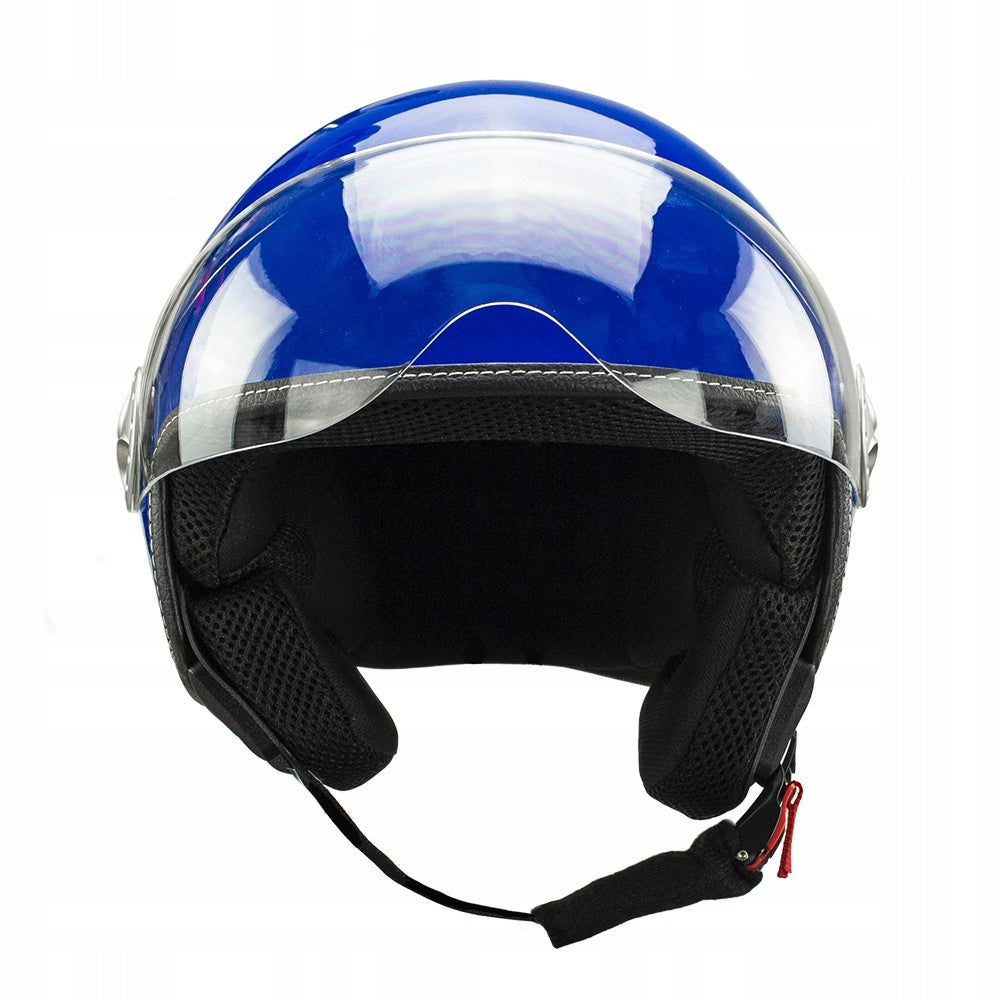 Motorcycle scooter helmet open - M blue Manufacturer's catalog number BBKASK035