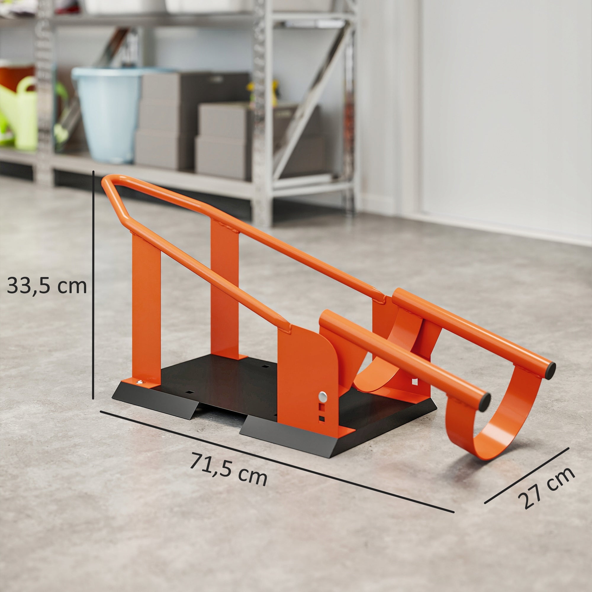 Motorcycle stand for different models, steel, max. 816,5 kg, black Manufacturer code G051525847
