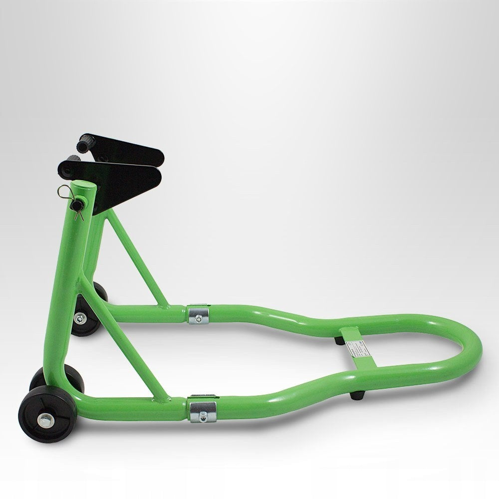 Motorcycle stand front lift green for 250