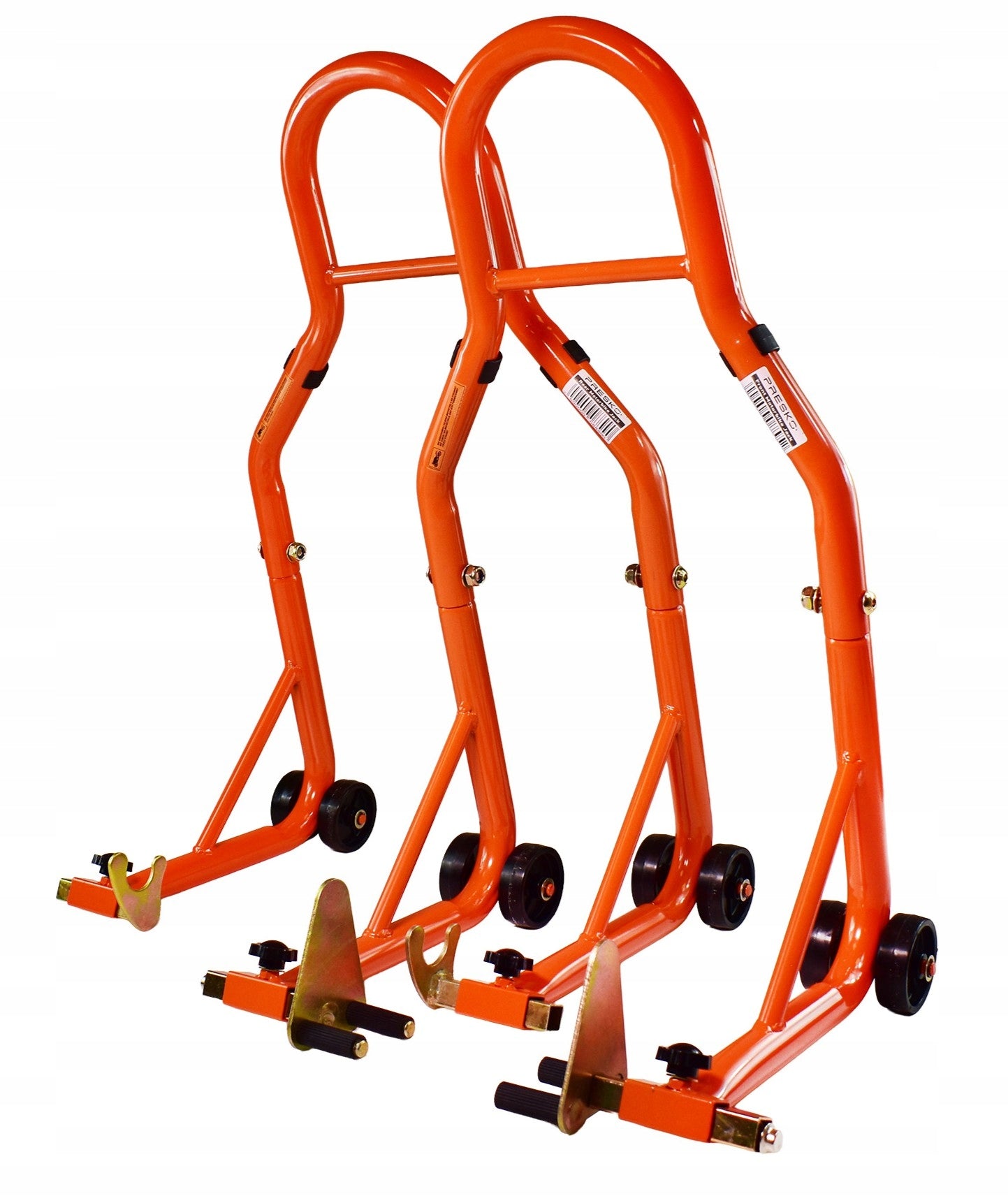 Motorcycle stand front + rear set adjustable width UNIVERSAL