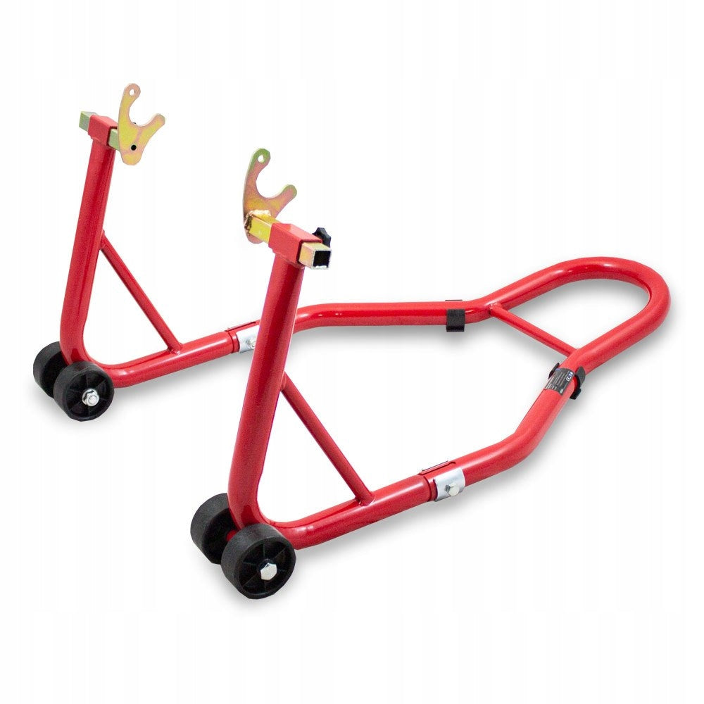 Motorcycle stand rear red