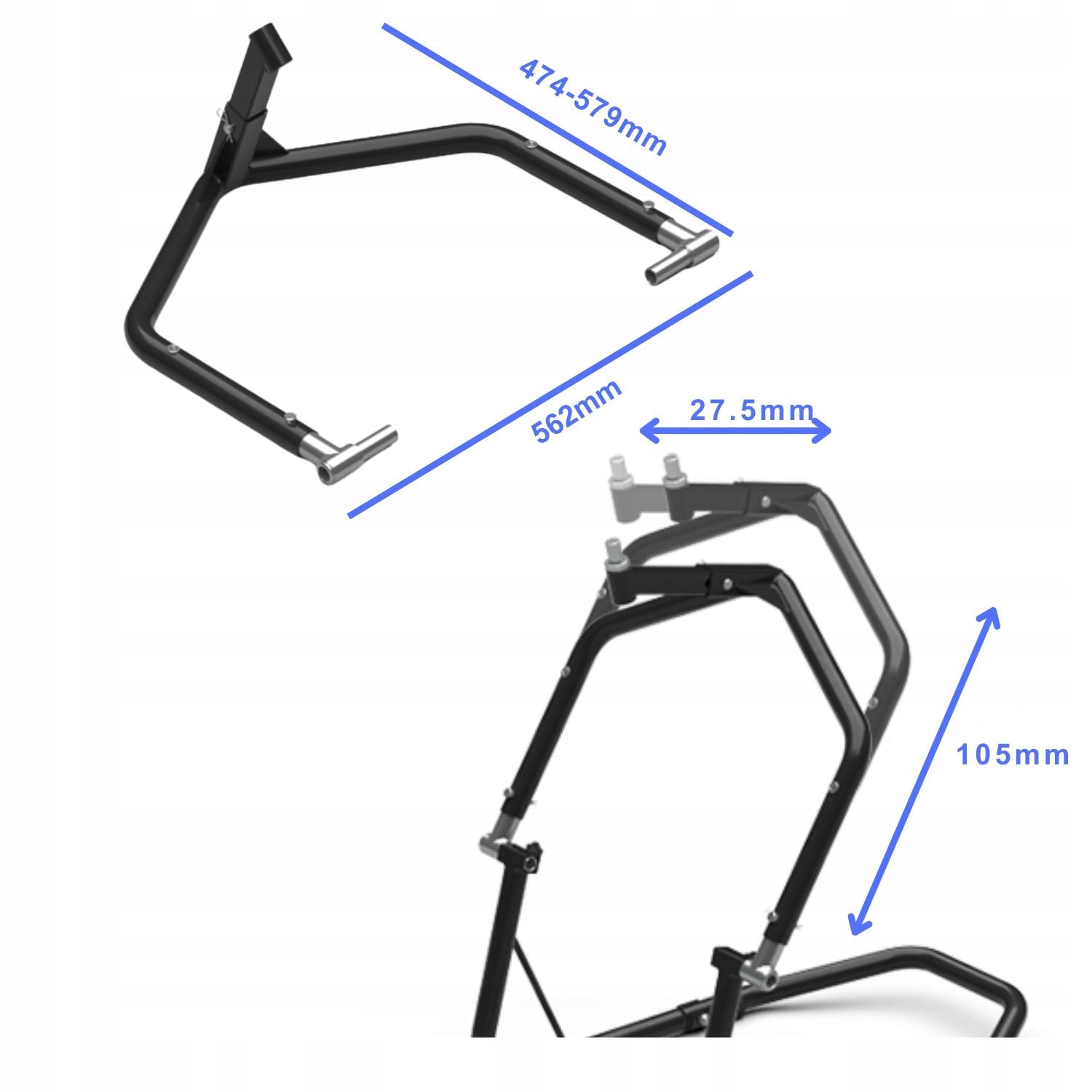Motorcycle stand under frame head front motorcycle lift set Manufacturer code JR